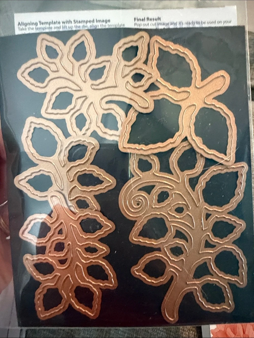 Floral and Leaf Die Set Collection -set of 5